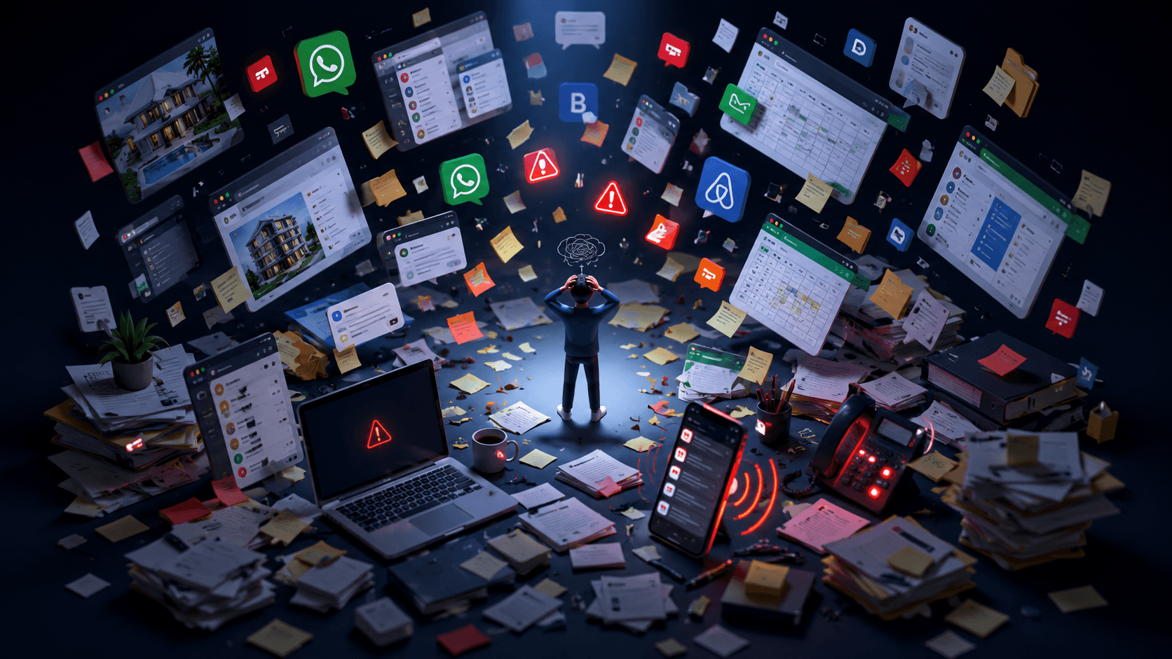 Gestion locative chaotique — plusieurs applications