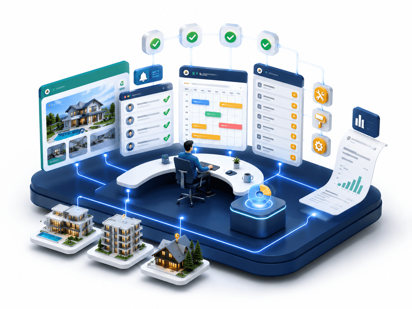 Dashboard Guestio — piloter son activité locative
